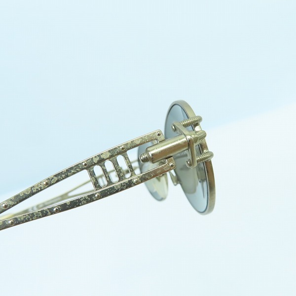 実際に弊社で買取させて頂いたJean Paul GAULTIER/ジャンポールゴルチエ ヴィンテージ メタルワイヤーデザイン サングラス/アイウェア 56-6101の画像 6枚目