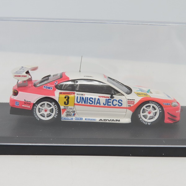 実際に弊社で買取させて頂いたEBBRO/エブロ 1/43 UNISIA JECS SILVIA JGTC 2002 No.3/ユニシアジェックス シルビア/44887の画像 3枚目