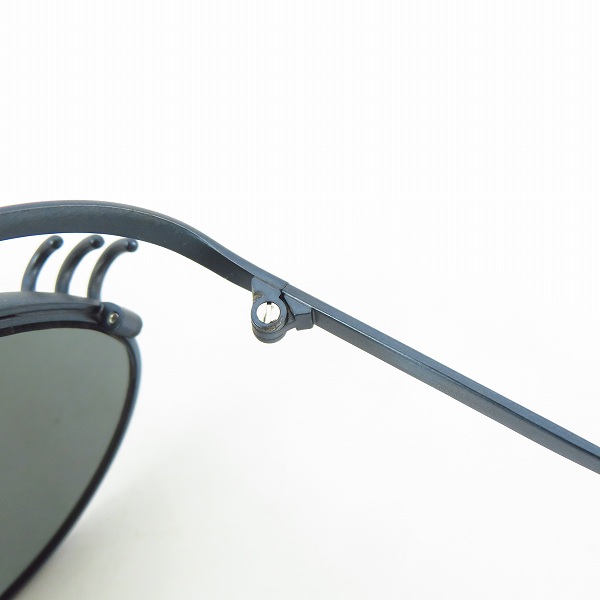 実際に弊社で買取させて頂いたJean Paul GAULTIER/ジャンポールゴルチエ ヴィンテージ サングラス ネイビー 56-6107の画像 6枚目