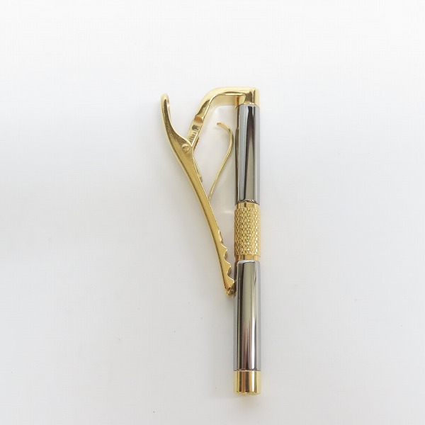実際に弊社で買取させて頂いたdunhill/ダンヒル メタリック系×ゴールド ネクタイピン の画像 2枚目