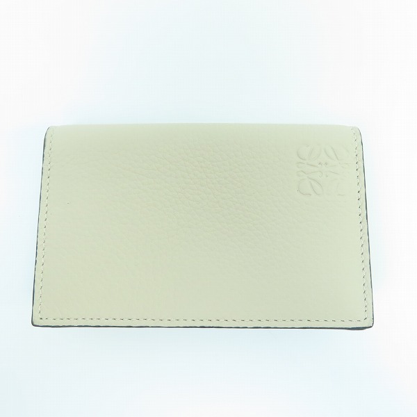 実際に弊社で買取させて頂いたLOEWE/ロエベ ビジネス カードケース/名刺入れ ソフトグレインカーフレザー