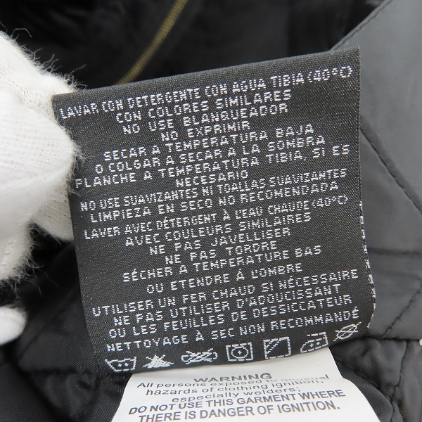 実際に弊社で買取させて頂いた【未使用】Dickies/ディッキーズ LINED EISENHOWER JACKET/ジャケット ブラック TJ15BK/Lの画像 3枚目