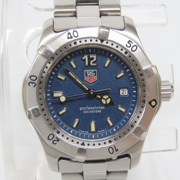 実際に弊社で買取させて頂いたTAG HEUER/タグホイヤー プロフェッショナル クォーツ腕時計 レディース WK1313【動作未確認】