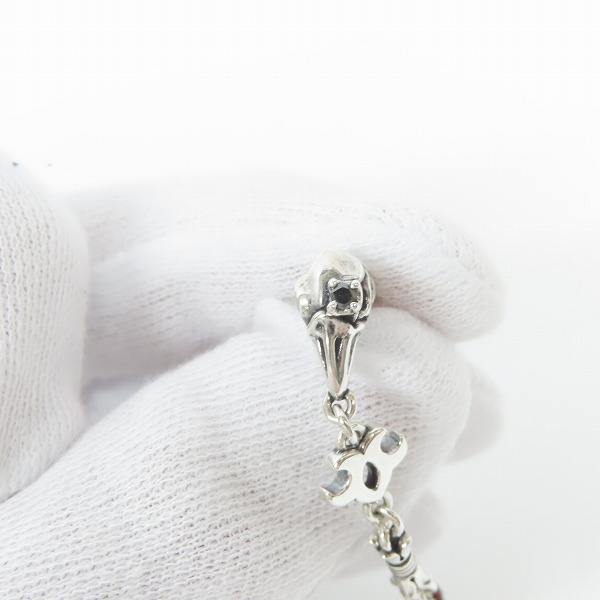 実際に弊社で買取させて頂いた【ギャラ付き】Bloody Mary/ブラッディマリー 化猫/八咫烏 ピアスセットの画像 4枚目