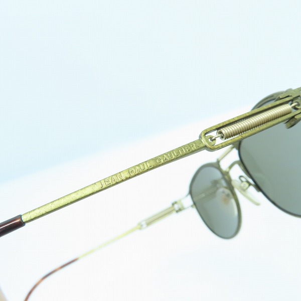 実際に弊社で買取させて頂いたJean Paul GAULTIER/ジャンポールゴルチエ ヴィンテージ ネジデザイン サングラス/アイウェア 56-5107の画像 6枚目