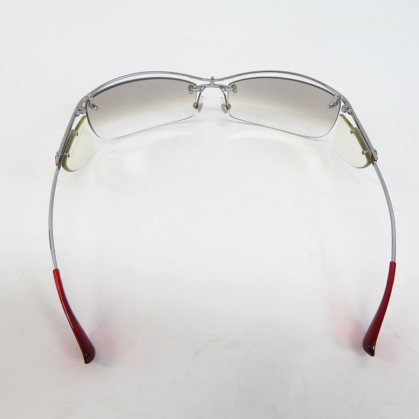 実際に弊社で買取させて頂いたJean Paul GAULTIER/ジャンポールゴルチエ ヴィンテージ サングラス シルバーフレーム 56-0103の画像 2枚目