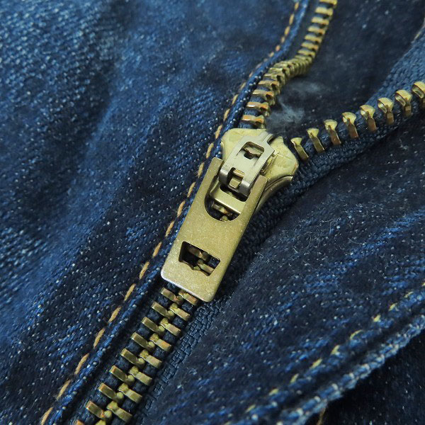 実際に弊社で買取させて頂いたLEVIS/リーバイス プレミアム 510 145周年 BIGE 革パッチ 日本製 Ｗ36/L32の画像 6枚目