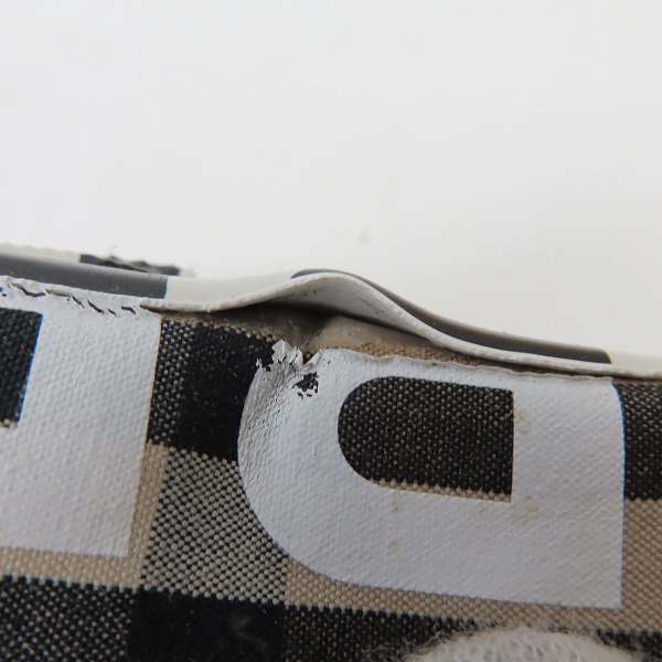 実際に弊社で買取させて頂いたBurberry/バーバリー  ヴィンテージチェック ローカットスニーカー/41の画像 6枚目
