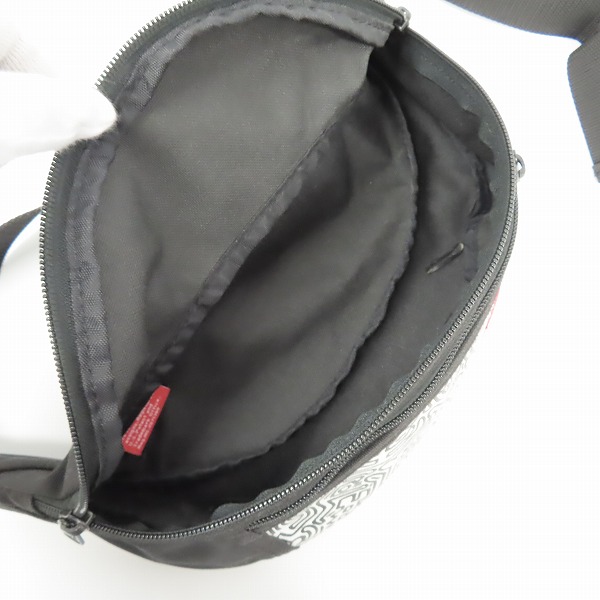 実際に弊社で買取させて頂いたManhattan Portage × Keith Haring/マンハッタンポーテージ×キース・ヘリング ウェストバッグの画像 3枚目