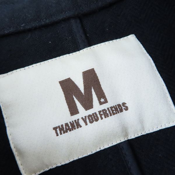 実際に弊社で買取させて頂いたM/エム thank you friends  星柄 テーラードジャケット/Lの画像 2枚目