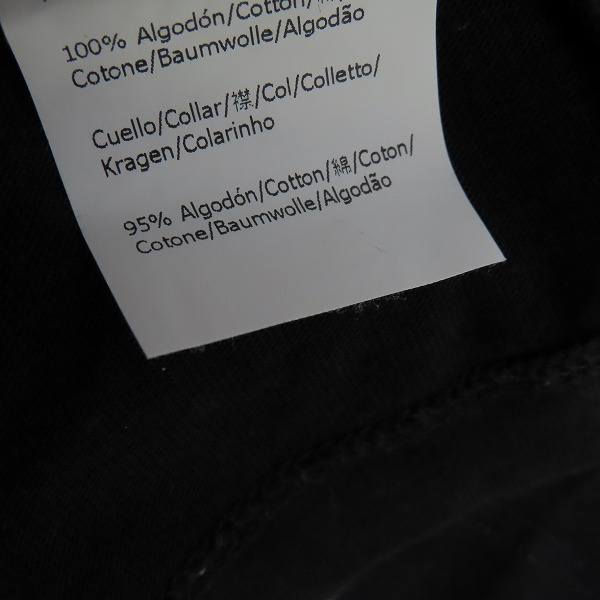 実際に弊社で買取させて頂いた【JPタグ】LOEWE/ロエベ 21SS アナグラム ロゴ刺繍 半袖/ハーフスリーブ Tシャツ/カットソー H526341XAI Size：XSの画像 4枚目