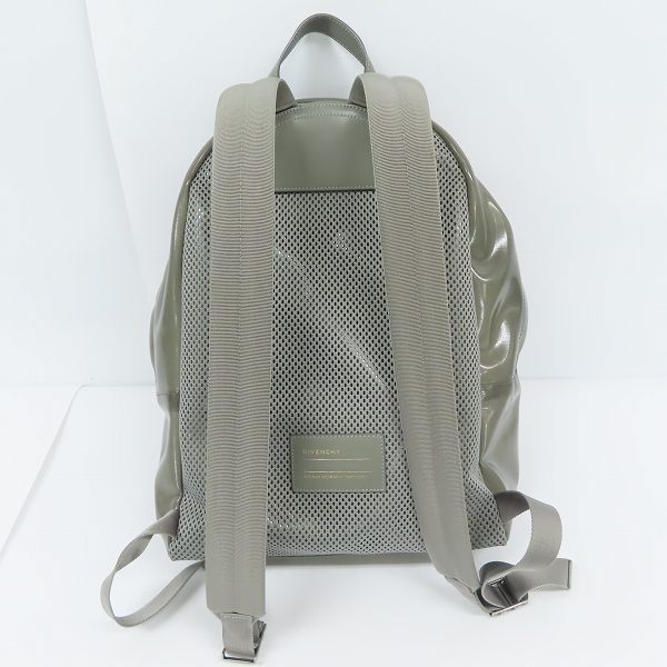 実際に弊社で買取させて頂いたGIVENCHY/ジバンシイ 19SS PVC素材 ロゴ バックパック/リュックサックの画像 1枚目