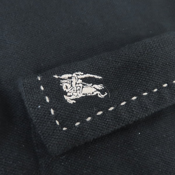 実際に弊社で買取させて頂いたBURBERRY BLUE LABEL/バーバリーブルーレーベル 胸ポケット 半袖ポロシャツ/Lの画像 5枚目