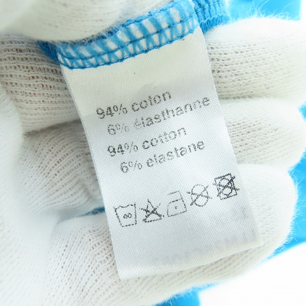 実際に弊社で買取させて頂いたLACOSTE/ラコステ ワンポイント ロゴ 半袖 ポロシャツ ブルー系 4の画像 3枚目