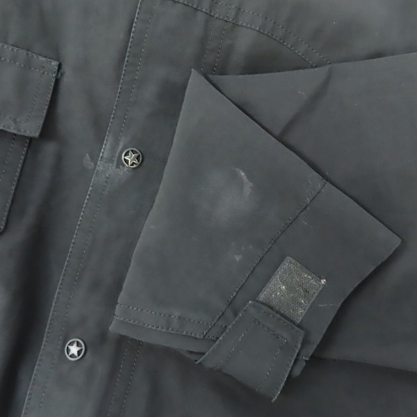 実際に弊社で買取させて頂いたM/エム マウンテンパーカー ブラック/Mの画像 5枚目