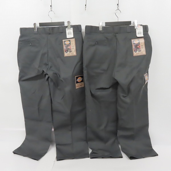 実際に弊社で買取させて頂いたDickies/ディッキーズ DOUBLE KNEE WORK PANT/ダブルニーワークパンツ 85283 チャコール/40×32 2点セット　の画像 1枚目