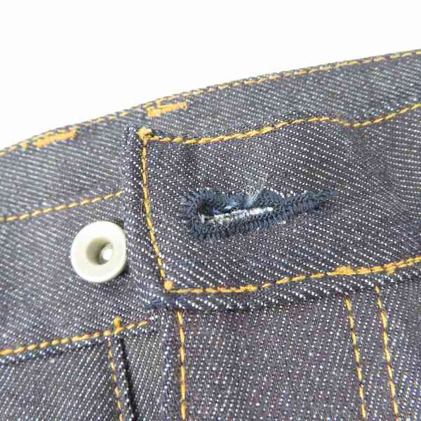 実際に弊社で買取させて頂いたato/アトウ ボタンフライ ストレート デニムパンツ AM18C-P23/44の画像 8枚目