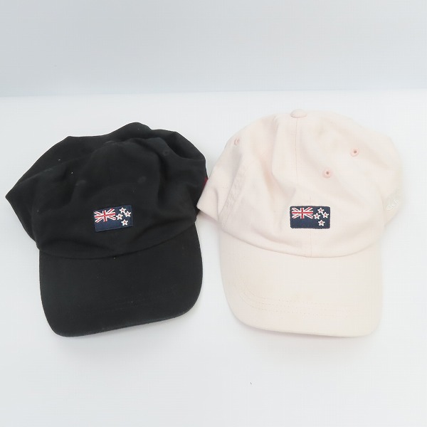 実際に弊社で買取させて頂いたCANTERBURY/カンタベリー ウォッシュドキャップ/帽子 ニット帽 3点セットの画像 1枚目