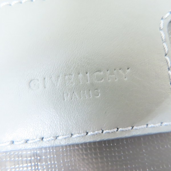 実際に弊社で買取させて頂いたGIVENCHY/ジバンシイ 19SS PVC素材 ロゴ バックパック/リュックサックの画像 4枚目
