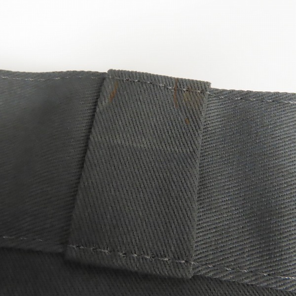 実際に弊社で買取させて頂いたDickies/ディッキーズ DOUBLE KNEE WORK PANT ワークパンツ 85283 チャコール/ブラック/40×32 2点セット　の画像 6枚目