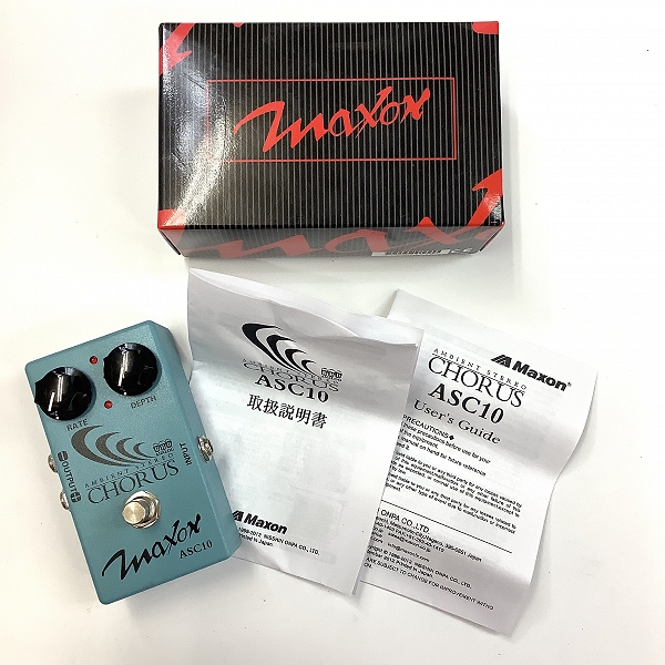 実際に弊社で買取させて頂いたmaxon/マクソン ASC10 CHORUS コーラス エフェクター【動作確認済】の画像 5枚目