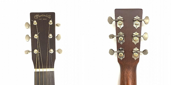 実際に弊社で買取させて頂いた★Martin/マーティン D-18E 2016年製 エレアコ アコースティックギター ハードケース付きの画像 2枚目