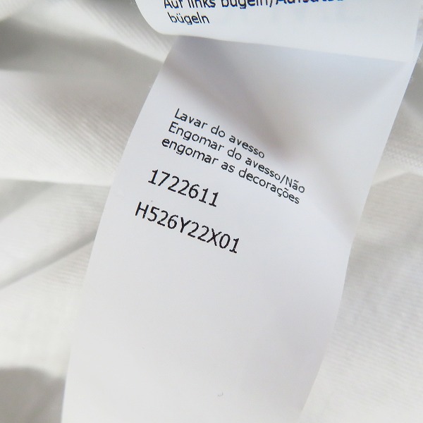 実際に弊社で買取させて頂いた【JPタグ】LOEWE/ロエベ 21FW Pansy Print/アナグラムロゴ刺繍 パンジープリントオーバーサイズTシャツ H526Y22X01/XSの画像 5枚目