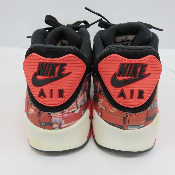 実際に弊社で買取させて頂いたNIKE×atmos/ナイキ×アトモス AIR MAX 90 PRNT エアマックス "WE LOVE NIKE" AQ0926-001/27.5の画像 1枚目