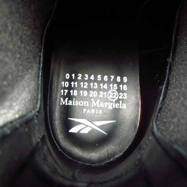 実際に弊社で買取させて頂いた【未使用】MAISON MARGIELA×Reebok/メゾンマルジェラ×リーボック Tabi Instapump Fury Hi S34WU0023/38の画像 4枚目