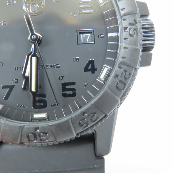 実際に弊社で買取させて頂いた【保証期間内】LUMINOX/ルミノックス Ref.0321.BO LEATHERBACK SEA TURTLE GIANT 0320 SERIESの画像 4枚目