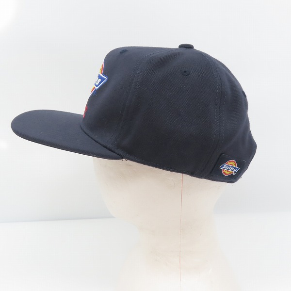 実際に弊社で買取させて頂いたDickies/ディッキーズ キャップ ネイビー 153U90WD06/57-59cmの画像 2枚目