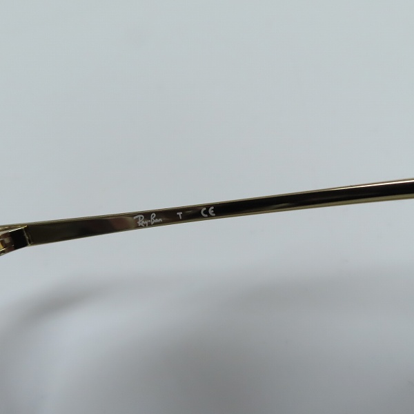 実際に弊社で買取させて頂いたRay-Ban/レイバン トランスペアレント クリア  ウェリントン サングラス/アイウェア RB4348Dの画像 5枚目