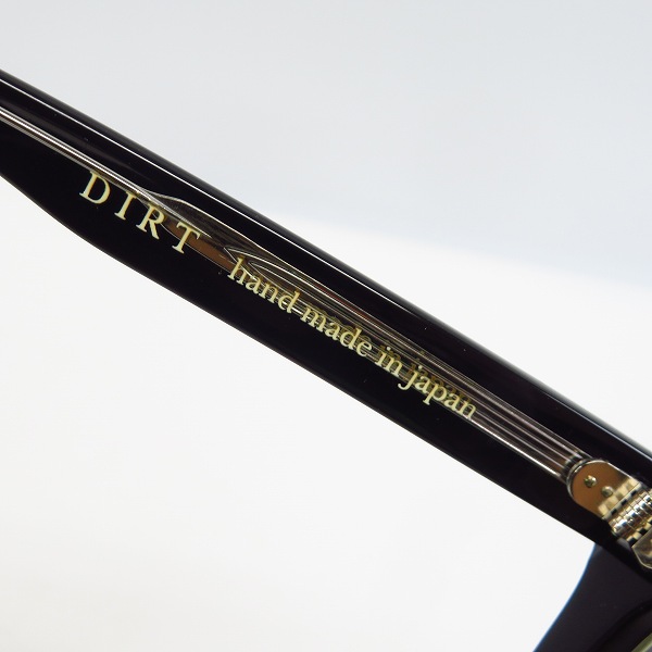 実際に弊社で買取させて頂いたEFFECTOR×DIET BUTCHER SLIM SKIN/エフェクター×ダイエットブッチャースリムスキン DIRT メガネフレーム アイウェアの画像 4枚目