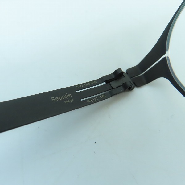 実際に弊社で買取させて頂いたic!berlin/アイシーベルリン Seonjin アイウェア/メガネフレームの画像 5枚目