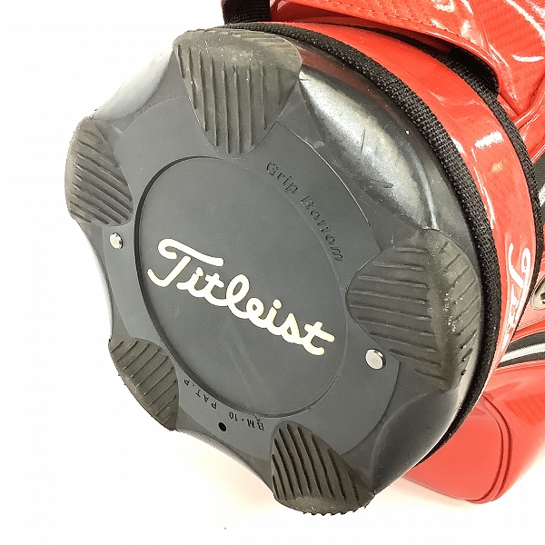 実際に弊社で買取させて頂いたTitleist/タイトリスト 884 4分割 エナメルキャディバッグの画像 6枚目