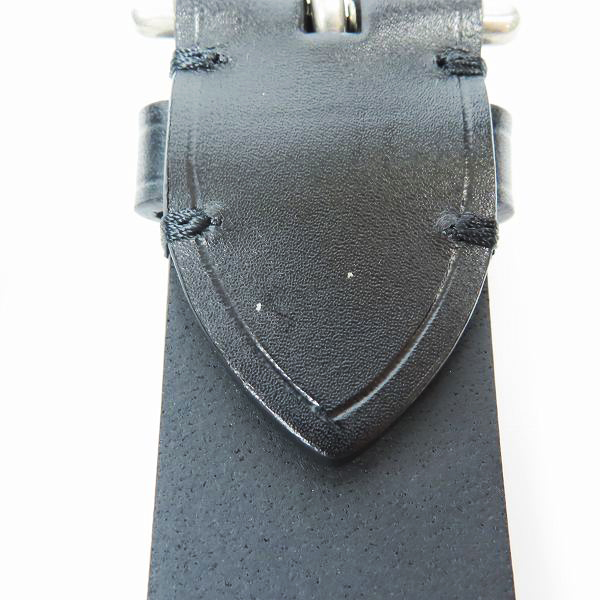 実際に弊社で買取させて頂いたBURBERRY/バーバリー レザー ベルト ブラックの画像 6枚目