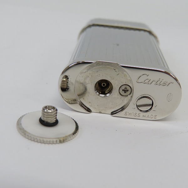 実際に弊社で買取させて頂いたCartier/カルティエ ローラー ガスライター シルバーの画像 3枚目