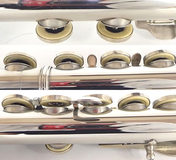 実際に弊社で買取させて頂いたYAMAHA/ヤマハ YFL-23/YFL23 フルート Eメカ付き ハードケース付の画像 8枚目