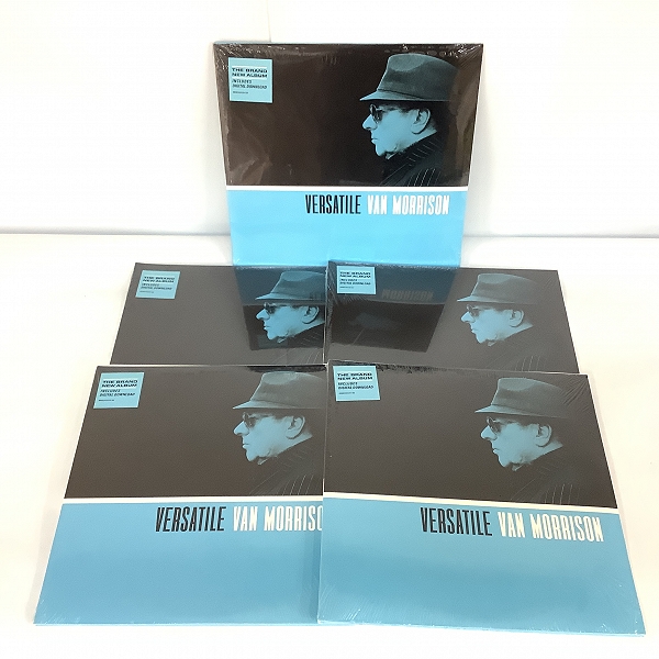 実際に弊社で買取させて頂いた【未開封】Van Morrison/ヴァン・モリソン VERSATILE 2枚組 LP アナログレコード 5枚セット
