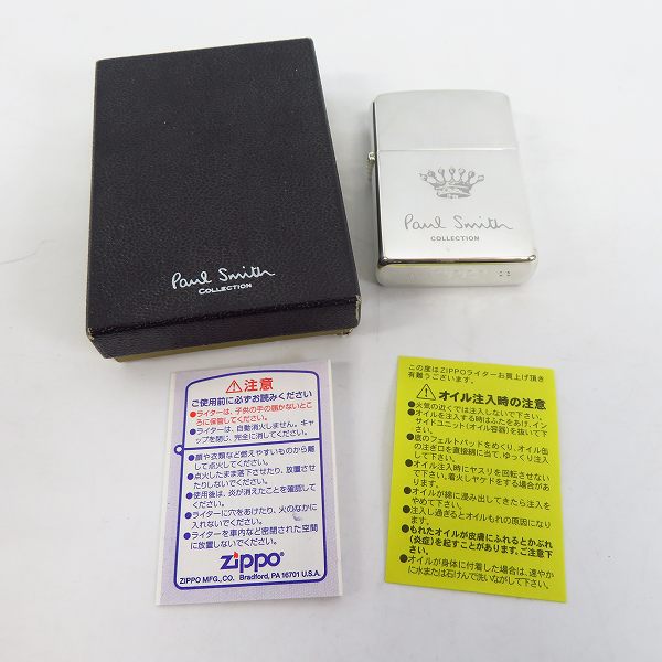 実際に弊社で買取させて頂いたZIPPO/ジッポー Paul smith collection/ポールスミスコレクション 03年製の画像 6枚目