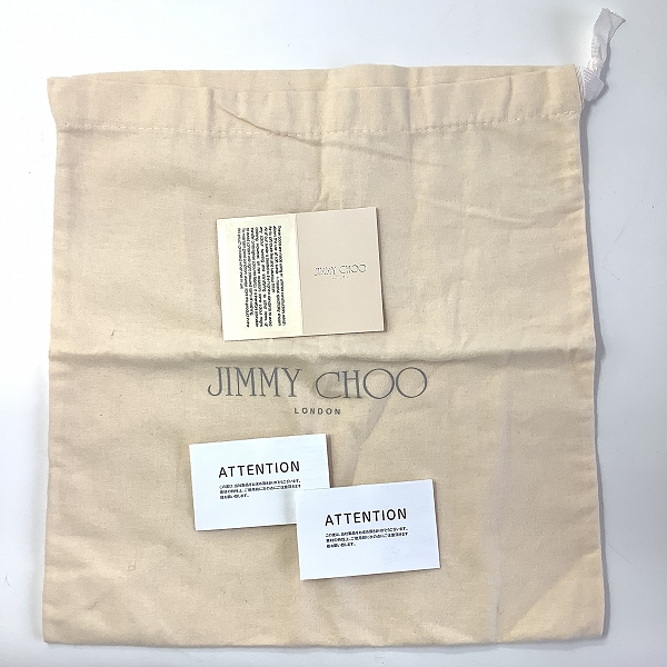 実際に弊社で買取させて頂いたJIMMY CHOO/ジミーチュウ YOUTH ロゴプレート スウェードレザー エンジニアブーツ EU38.5の画像 9枚目