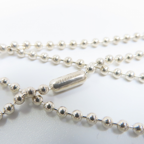 実際に弊社で買取させて頂いたSTANLEY GUESS/スタンリーゲス スクエアフレーム スカル ペンダント ネックレスの画像 4枚目