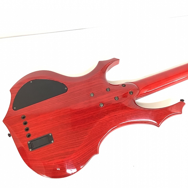 実際に弊社で買取させて頂いた★ESP/イーエスピー Forest BASS フォレストベース PJ アクティブ 4弦ベース ハードケース付きの画像 7枚目