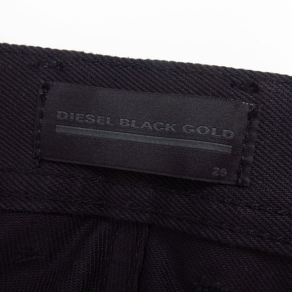 実際に弊社で買取させて頂いたDIESEL BLACK GOLD/ディーゼルブラックゴールド デザイン切り替え パンツ/26の画像 3枚目