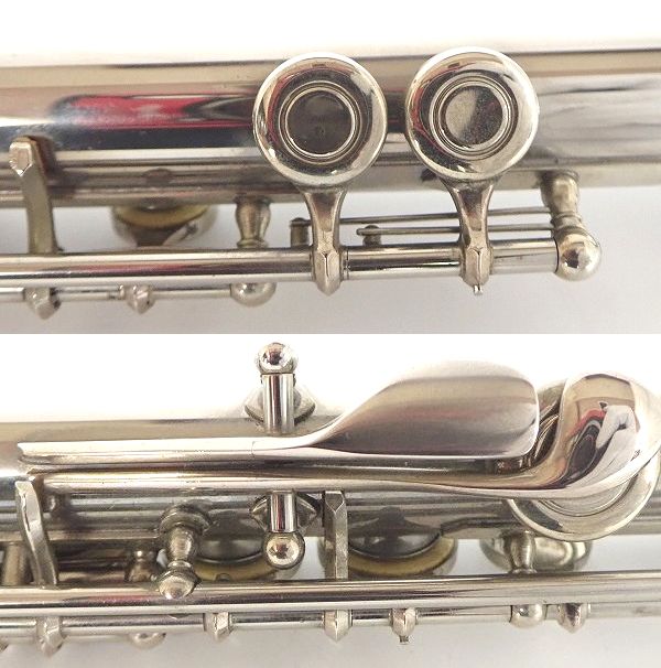 実際に弊社で買取させて頂いたYAMAHA/ヤマハ YFL-23/YFL23 フルート Eメカ付き ハードケース付の画像 6枚目