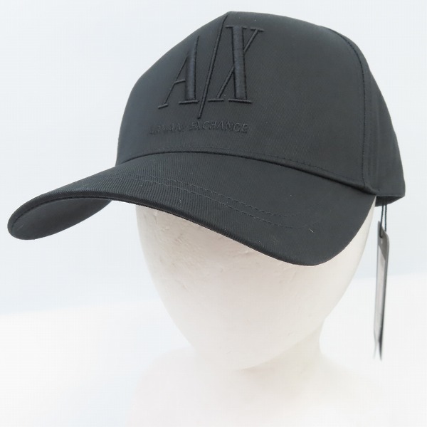 実際に弊社で買取させて頂いた【未使用】ARMANI EXCHANGE/アルマーニエクスチェンジ ロゴ刺繍キャップ