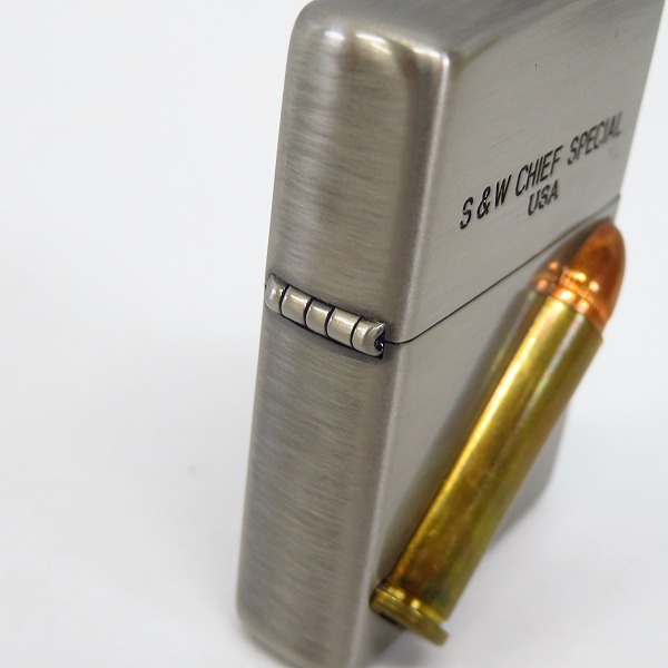 ZIPPO/ジッポー S&W CHIEF SPECIAL USA/スミス&ウェッソン 弾丸 古美 
