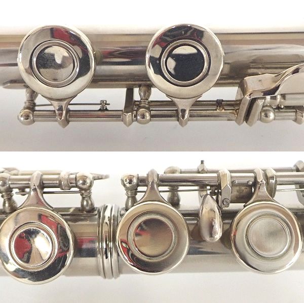 実際に弊社で買取させて頂いたYAMAHA/ヤマハ YFL-23/YFL23 フルート Eメカ付き ハードケース付の画像 4枚目