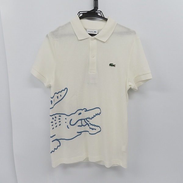 実際に弊社で買取させて頂いた【未使用】LACOSTE/ラコステ ポロシャツ メンズ 半袖  鹿の子 PH9739 サイズ 2