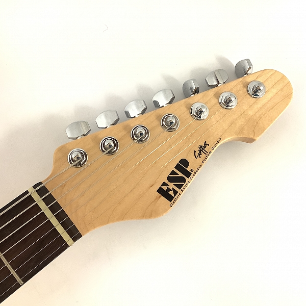 実際に弊社で買取させて頂いた★【美品】ESP/イーエスピー SNAPPER 7 AL/R Supreme Blue スナッパー 7弦 エレキギター ギグケース付きの画像 1枚目